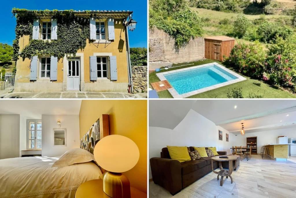 Jardin De La Garrigue - Maison 160M2 - Piscine Aragon Esterno foto